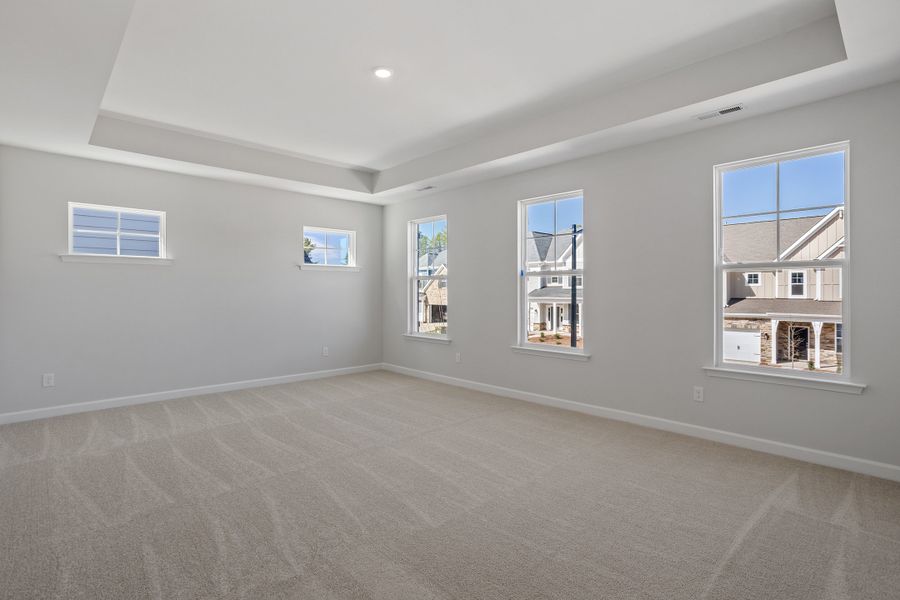 Spacious, unfurnished interior of a new home in Sweetbrier, Durham (Image 30).