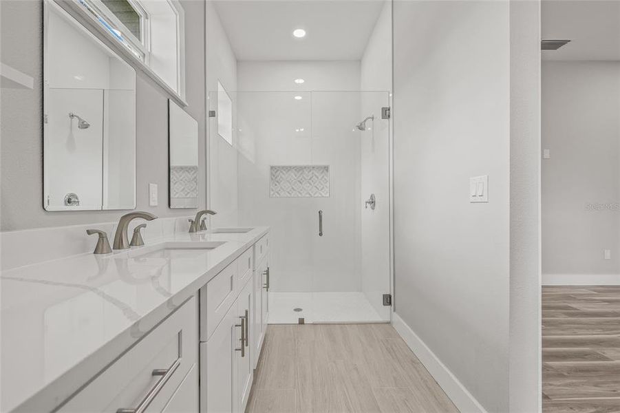 Furnished interior view inside a new home in , Tampa (Image 8).