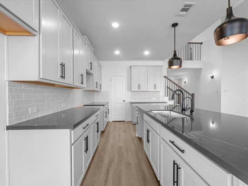 Furnished interior view inside a new home in Sunterra Lakes, Brookshire (Image 11).