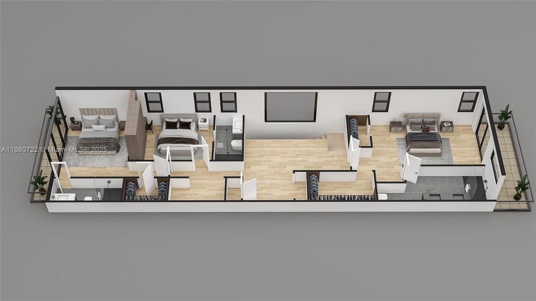 2D floor plan layout of this home in , Fort Lauderdale, FL (Image 3). 2D floor plan layout of this home in , Fort Lauderdale, FL (Image 3).