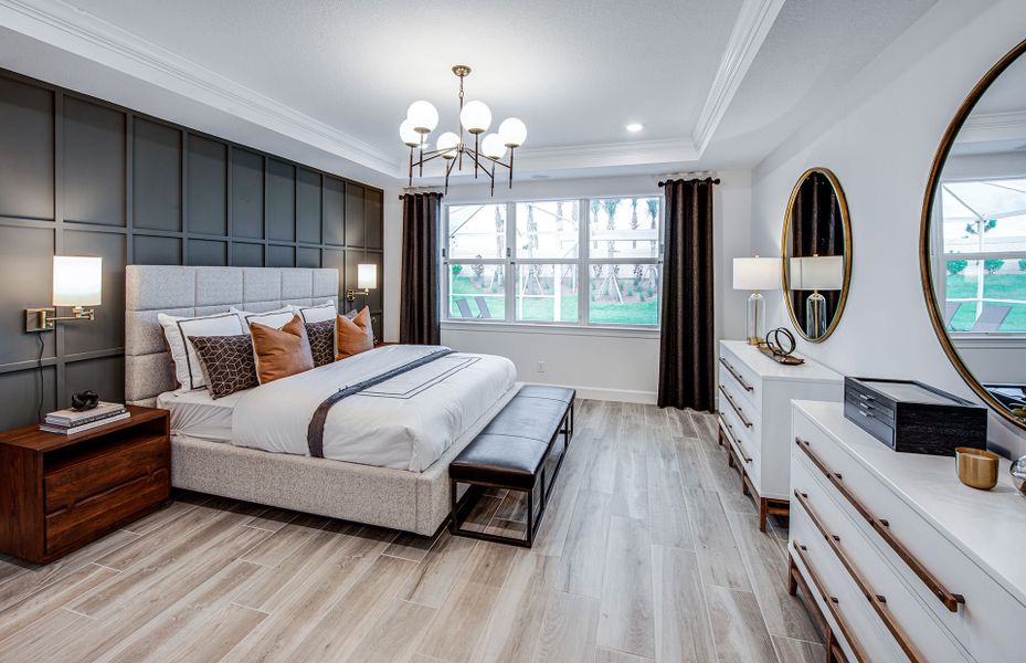 Furnished interior view inside a new home in Highpointe, Stuart (Image 15).