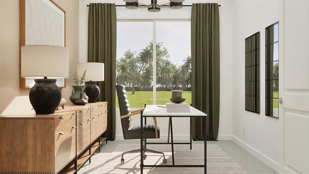 Furnished interior view inside a new home in Lotis Wellington: The Promenade Collection, Wellington (Image 13). Furnished interior view inside a new home in Lotis Wellington: The Promenade Collection, Wellington (Image 13).