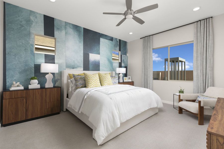 Representative furnished interior of a home built from the Aqua by Mattamy Homes in White Tank Vistas, Waddell (Image 11).