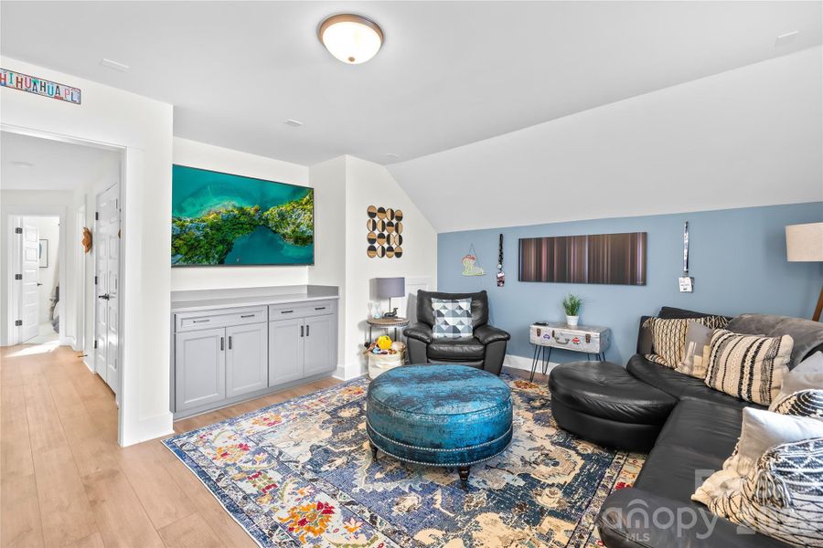 Furnished interior view inside a new home in Villas at Prestwick, Mooresville (Image 26).