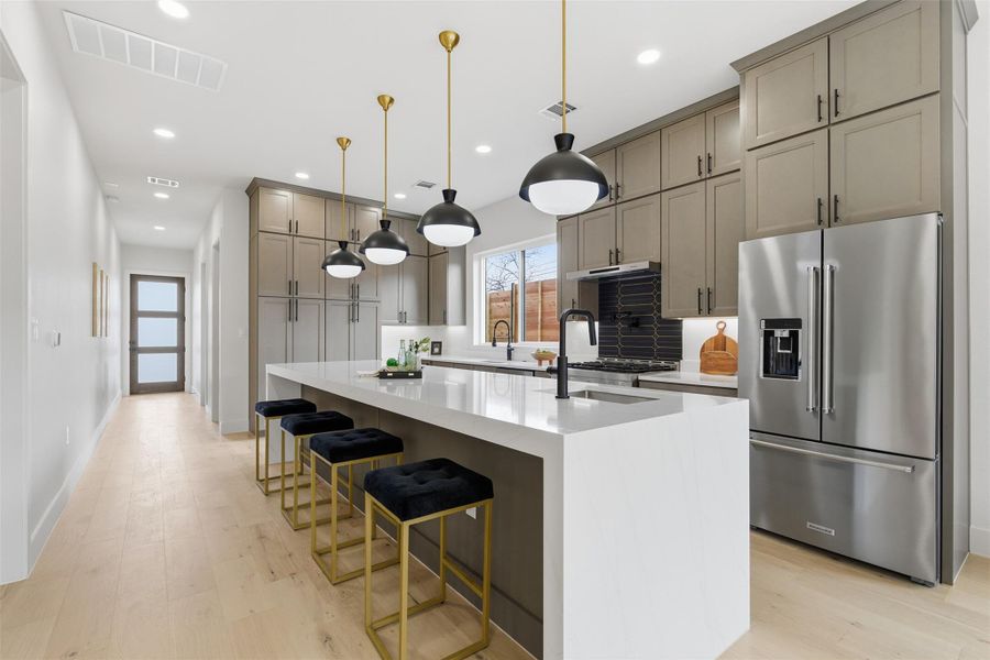 Furnished interior view inside a new home in , Austin (Image 8).