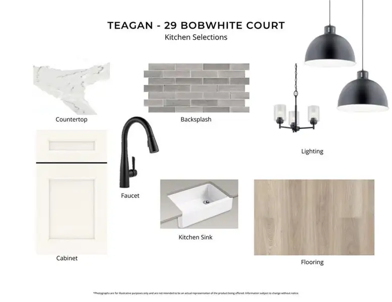 Sample of building materials used in homes in Hidden Fields, Hoschton (Image 3).
