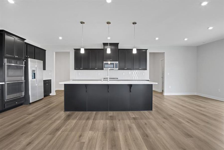 Furnished interior view inside a new home in Edinburgh, Locust Grove (Image 5).