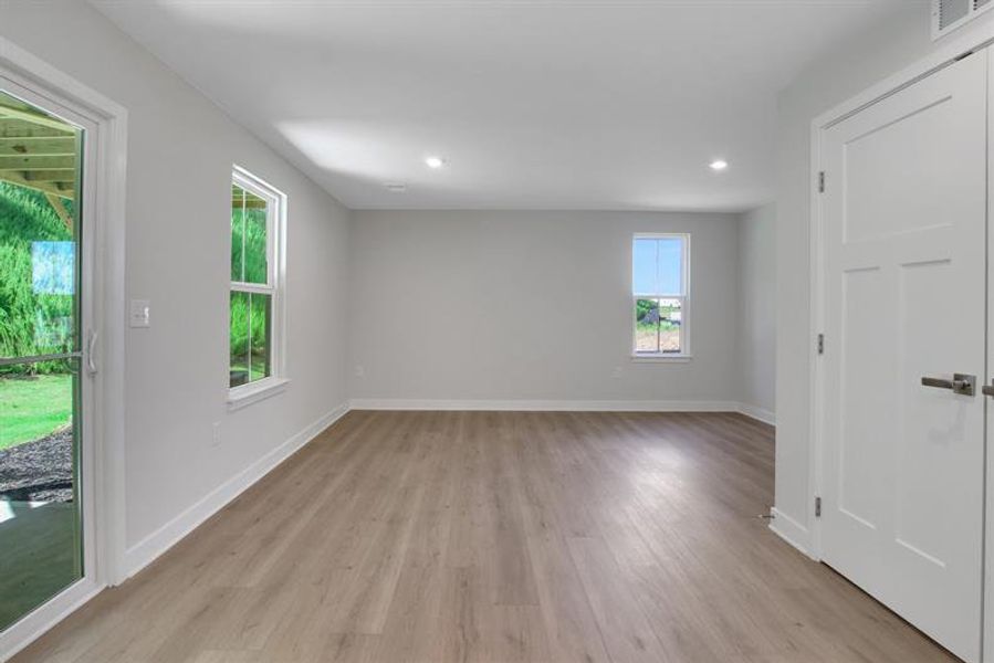Spacious, unfurnished interior of a new home in Park Ridge at Sugar Hill, Sugar Hill (Image 22). Spacious, unfurnished interior of a new home in Park Ridge at Sugar Hill, Sugar Hill (Image 22).