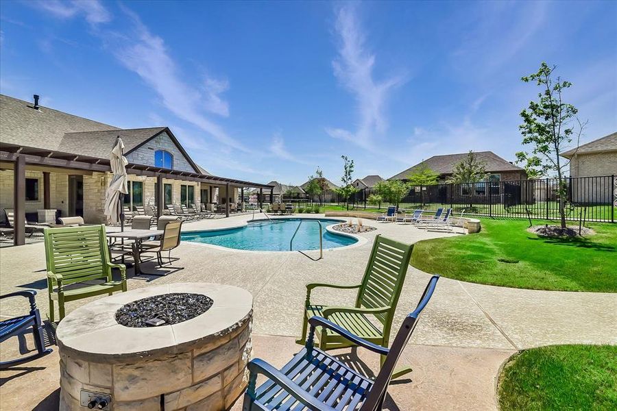 Many wonderful gathering spots to enjoy with friends and family