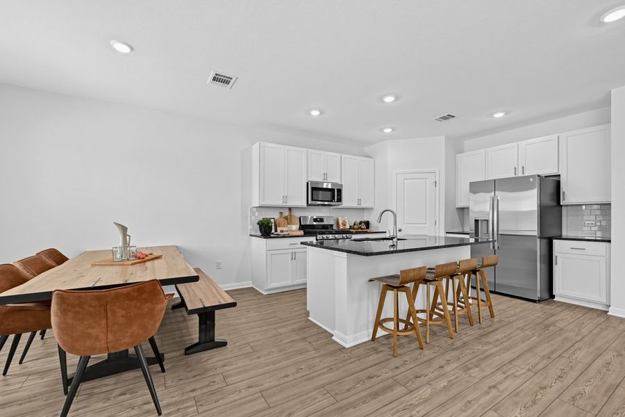 Representative furnished interior of a home built from the Grouse by Taylor Morrison in Emory Crossing, Hutto (Image 5).