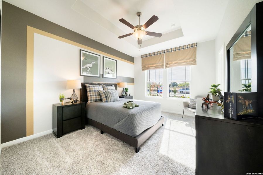 Furnished interior view inside a new home in Alamo Estates, San Antonio (Image 6).