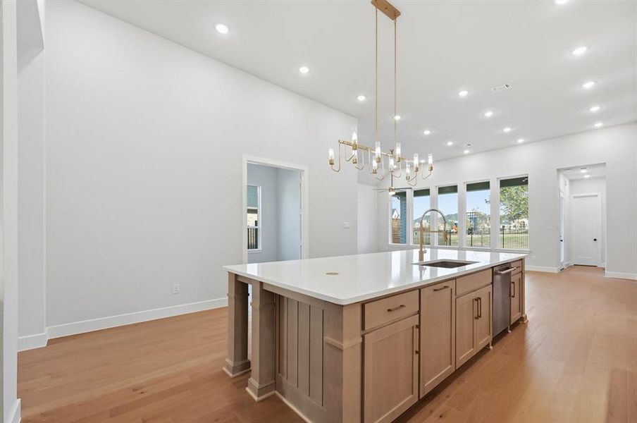 Furnished interior view inside a new home in Saddle Star Estates, Rockwall (Image 7).