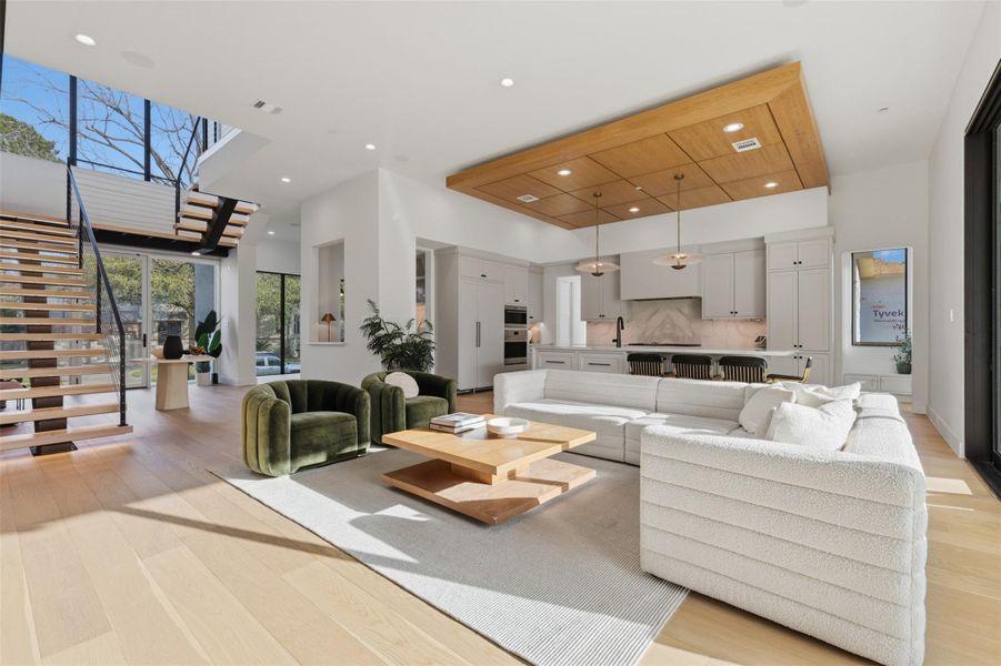 Furnished interior view inside a new home in , Bellaire (Image 5).