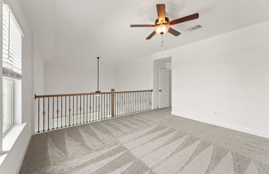 Spacious, unfurnished interior of a new home in Santa Rita Ranch, Liberty Hill (Image 42). Spacious, unfurnished interior of a new home in Santa Rita Ranch, Liberty Hill (Image 42).