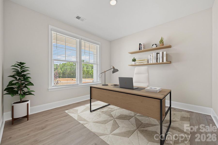 Furnished interior view inside a new home in , Gastonia (Image 5).