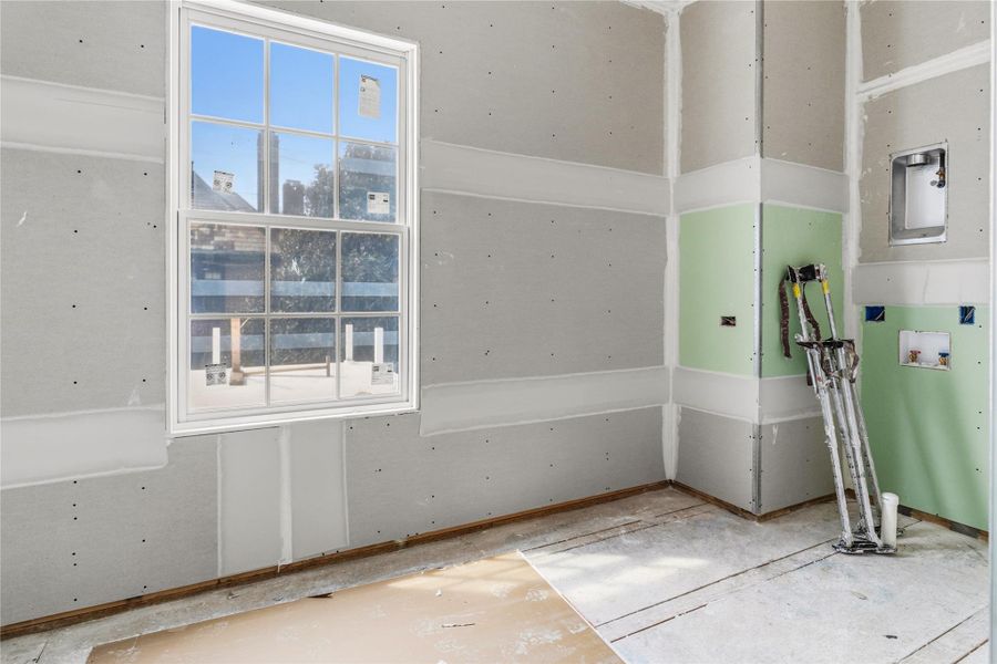 In-progress construction of a new home in , Houston, TX (Image 22).