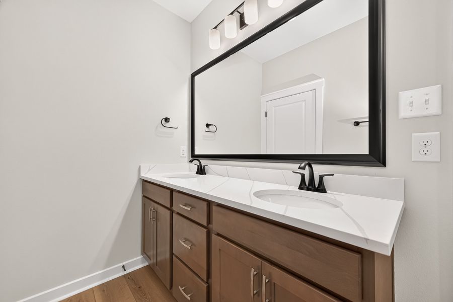 Furnished interior view inside a new home in Two Step Farm, Montgomery (Image 11).