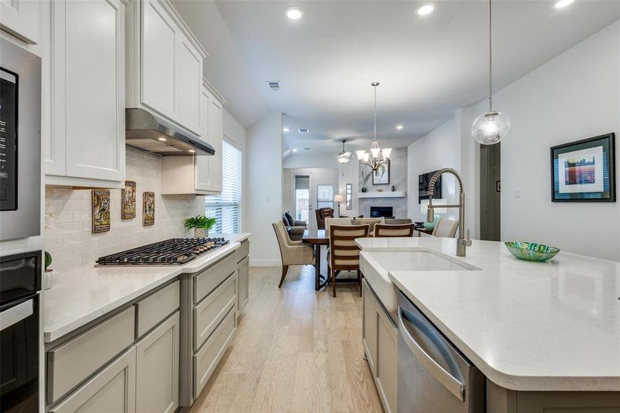 Furnished interior view inside a new home in , Celina (Image 12).