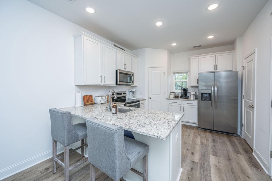 Furnished interior view inside a new home in , Charleston (Image 16).