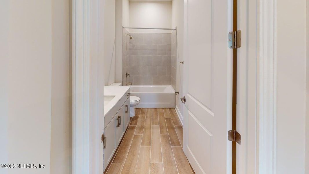 Furnished interior view inside a new home in RiverTown - Ravines, St. Johns (Image 11).