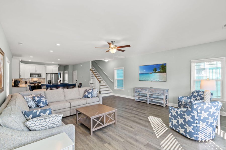 Furnished interior view inside a new home in , Surfside Beach (Image 52).