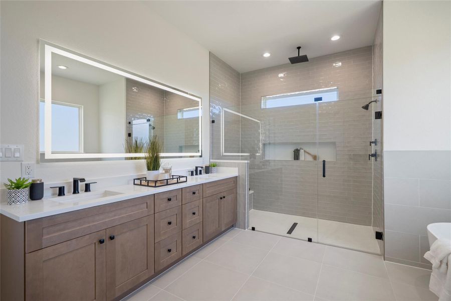 Furnished interior view inside a new home in , Bryan (Image 7). Furnished interior view inside a new home in , Bryan (Image 7).