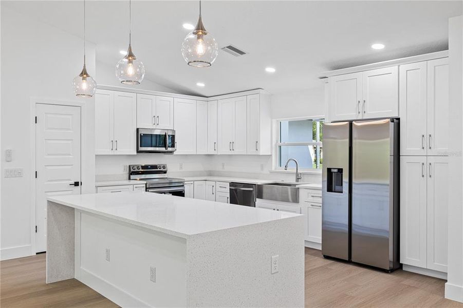 Furnished interior view inside a new home in , Dunnellon (Image 17).
