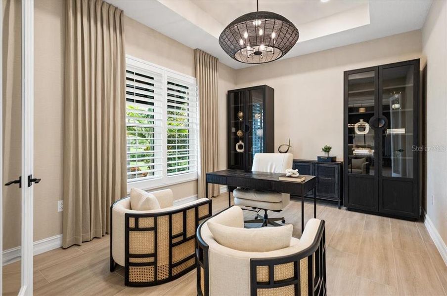 Furnished interior view inside a new home in , Lakewood Ranch (Image 16). Furnished interior view inside a new home in , Lakewood Ranch (Image 16).