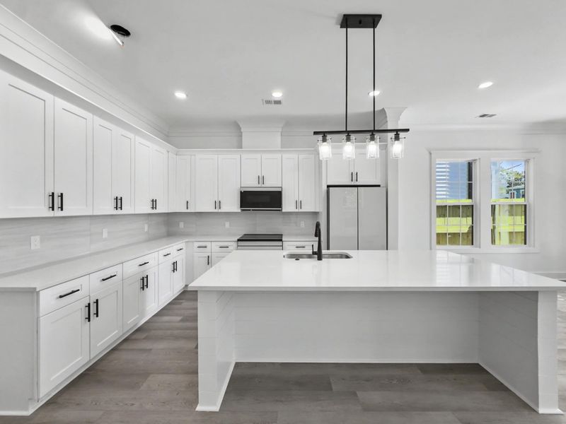 Furnished interior view inside a new home in , North Charleston (Image 7).