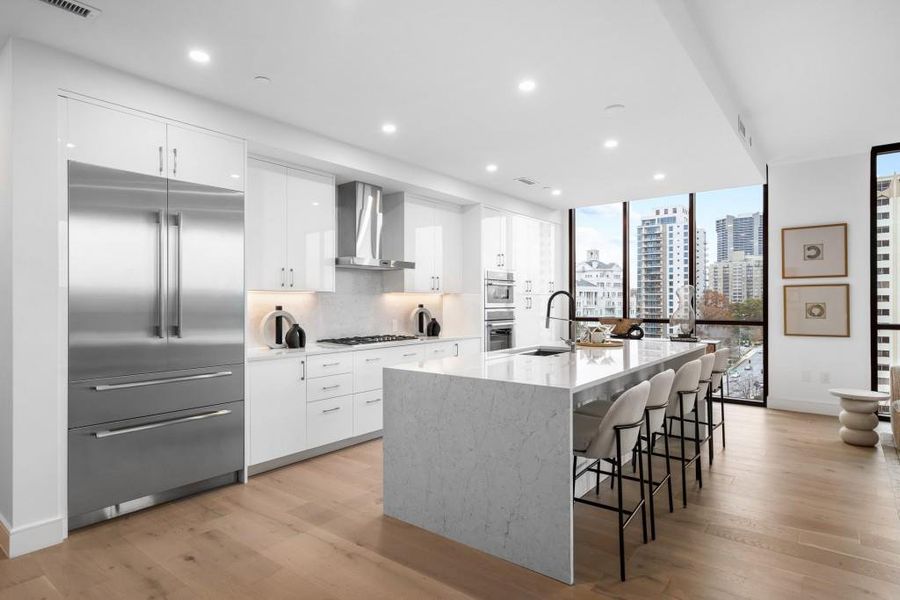 Furnished interior view inside a new home in The Dillon Buckhead, Atlanta (Image 8). Furnished interior view inside a new home in The Dillon Buckhead, Atlanta (Image 8).