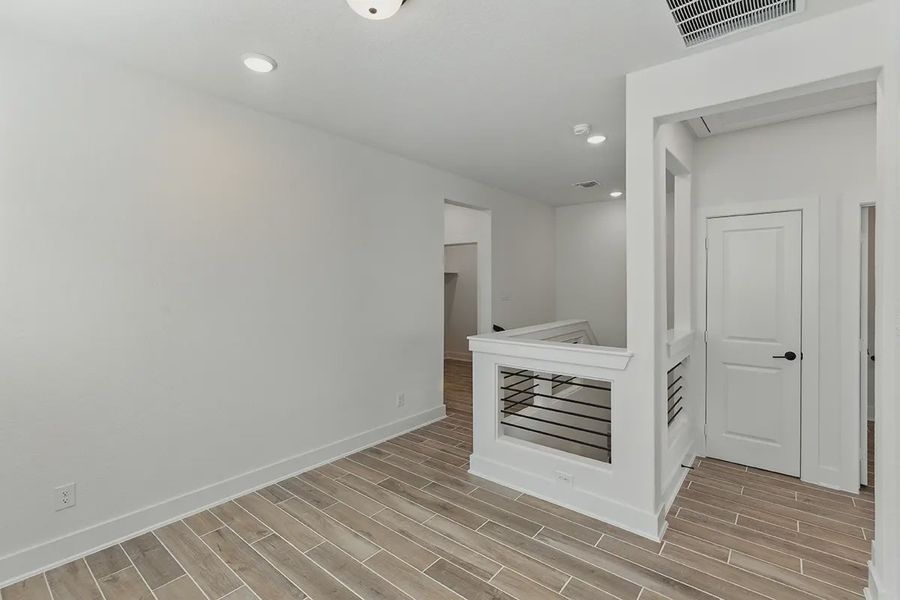 Representative unfurnished interior of a home built from the Balder by Chesmar Homes in Rose Hill, San Antonio (Image 12). Representative unfurnished interior of a home built from the Balder by Chesmar Homes in Rose Hill, San Antonio (Image 12).