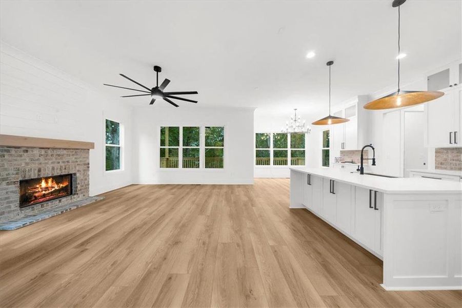 Spacious, unfurnished interior of a new home in , Woodstock (Image 25). Spacious, unfurnished interior of a new home in , Woodstock (Image 25).