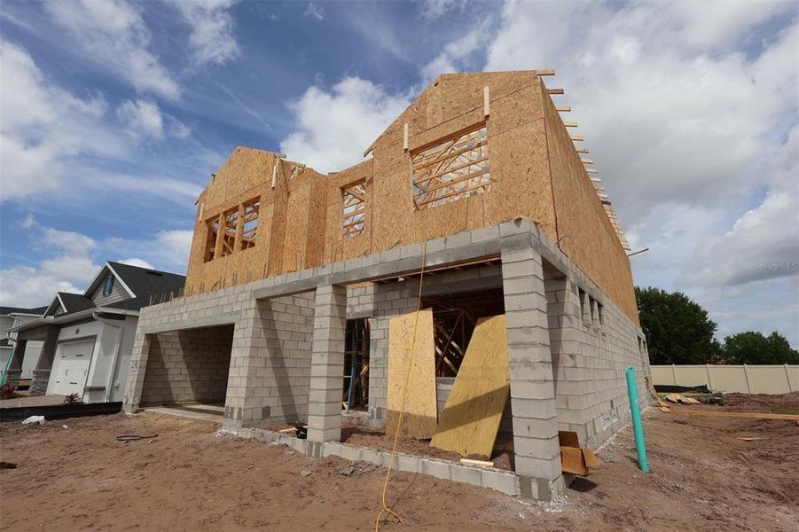 In-progress construction of a new home in Bay Lake Farms, St. Cloud, FL (Image 13). In-progress construction of a new home in Bay Lake Farms, St. Cloud, FL (Image 13).