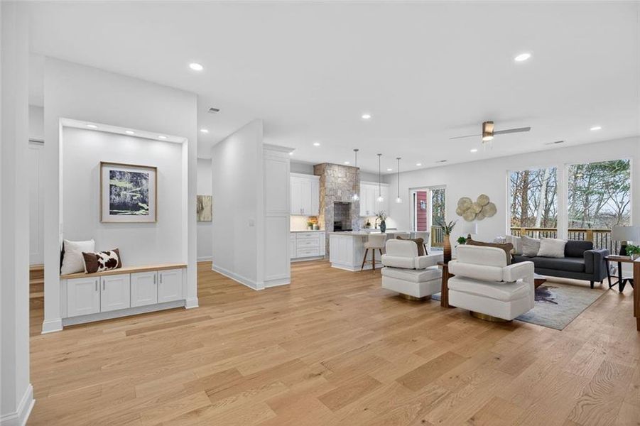 Furnished interior view inside a new home in , Lithia Springs (Image 31).