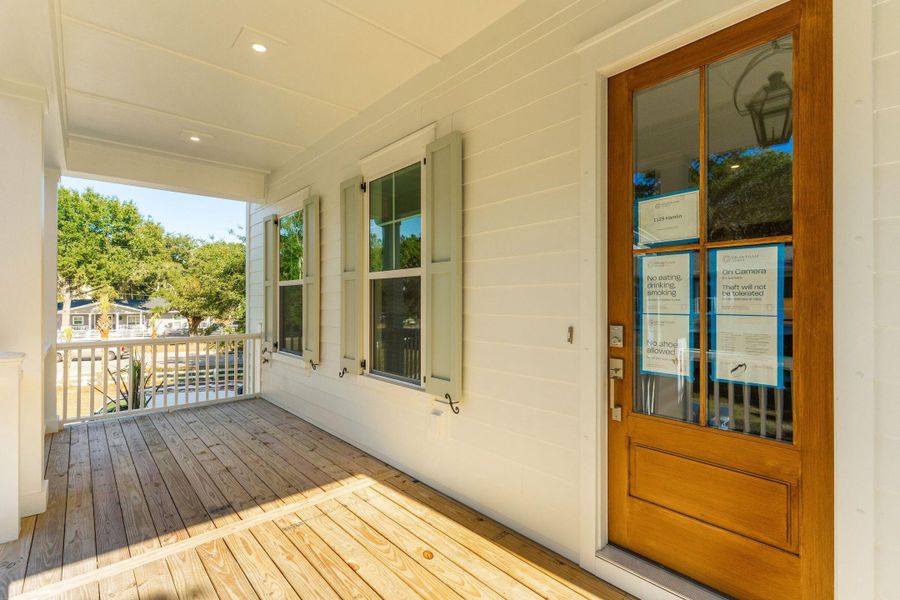 Exterior details and patio area of a home in , Mount Pleasant (Image 29).