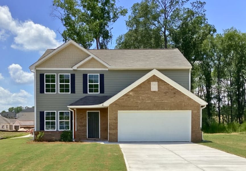 Front exterior of a home in the Southfield community, located in Bonaire, GA (Image 13).