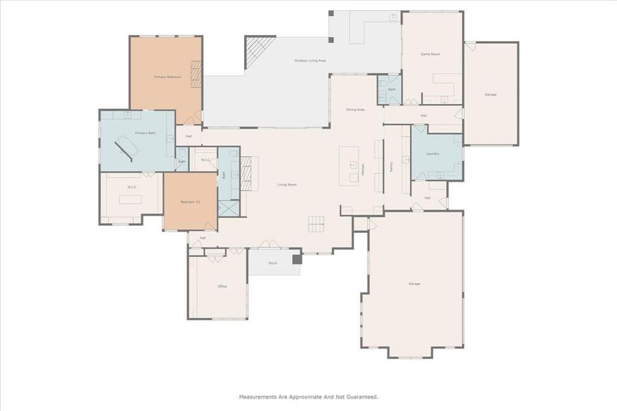 2D floor plan layout of this home in , Heath, TX (Image 3). 2D floor plan layout of this home in , Heath, TX (Image 3).