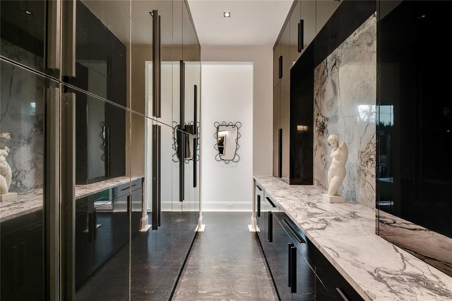 Furnished interior view inside a new home in , Dallas (Image 14).