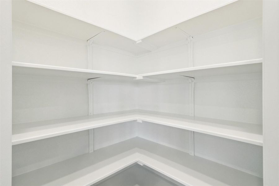 View of storage area