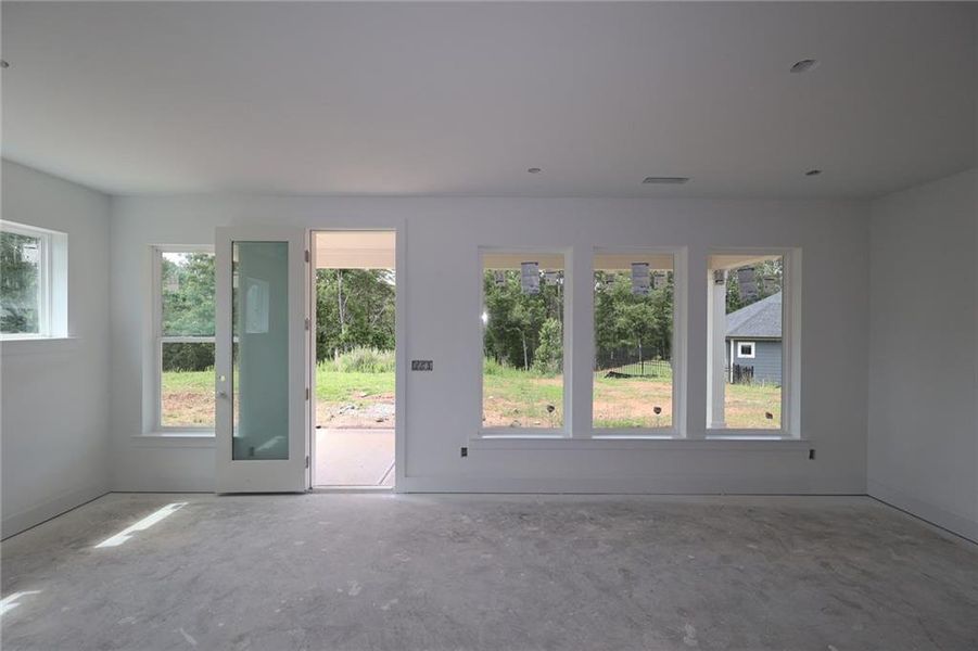 In-progress construction of a new home in Crescent Pointe at Great Sky, Canton, GA (Image 7).