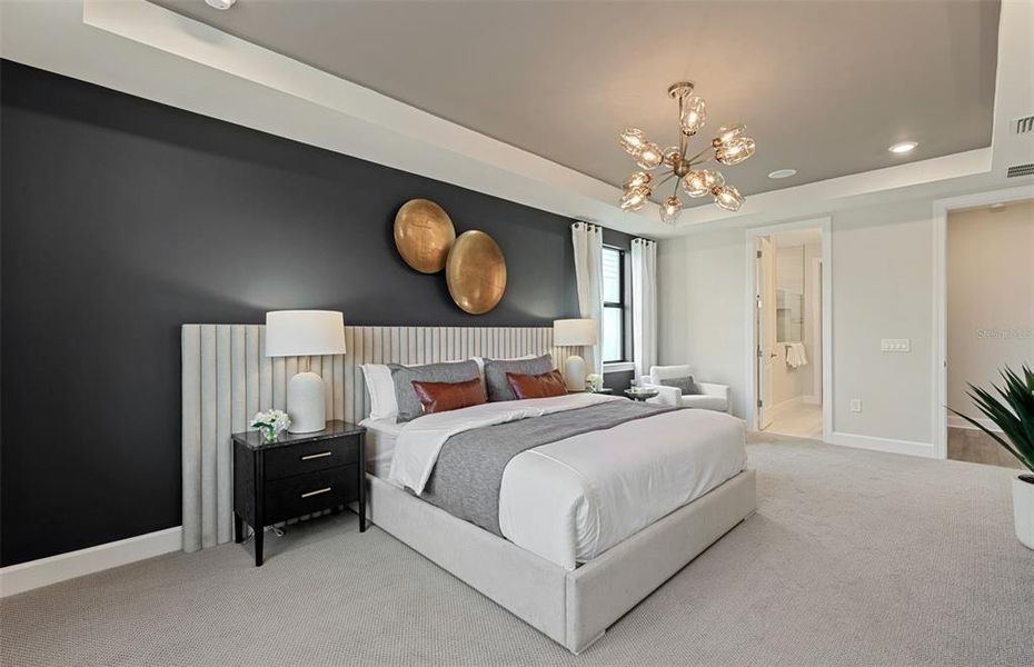 Furnished interior view inside a new home in Reagan Landing, Bradenton (Image 14).