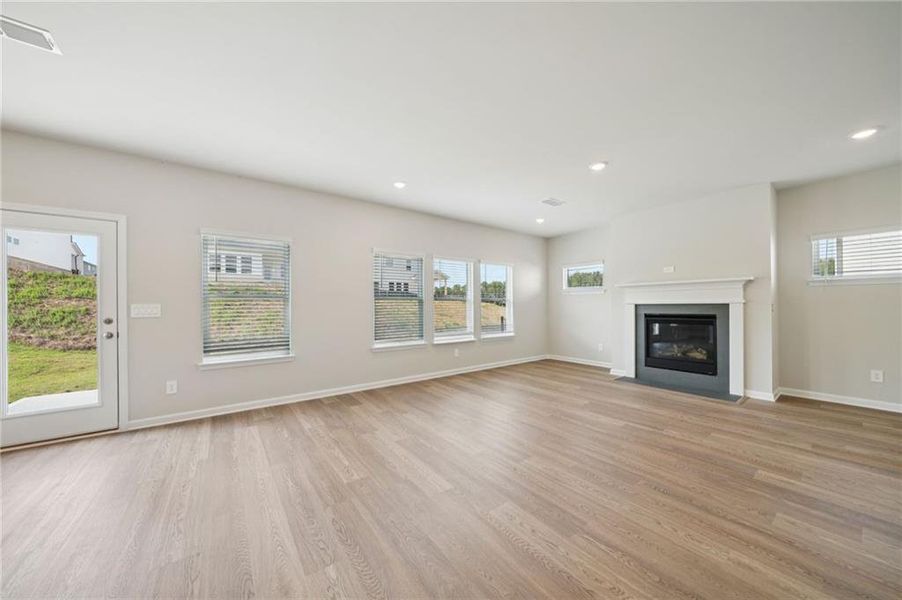 Spacious, unfurnished interior of a new home in Parkside at Grayson, Grayson (Image 29).