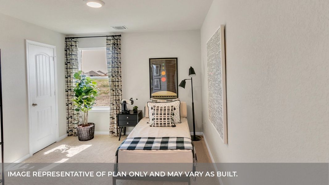 Furnished interior view inside a new home in Carillon, Manor (Image 12).