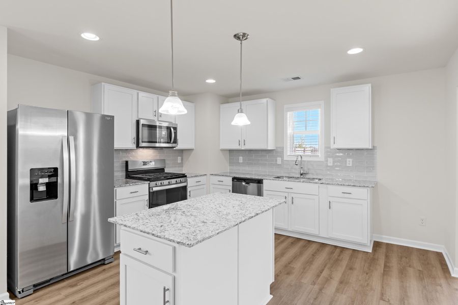 Furnished interior view inside a new home in Hazelwood, Boiling Springs (Image 5). Furnished interior view inside a new home in Hazelwood, Boiling Springs (Image 5).