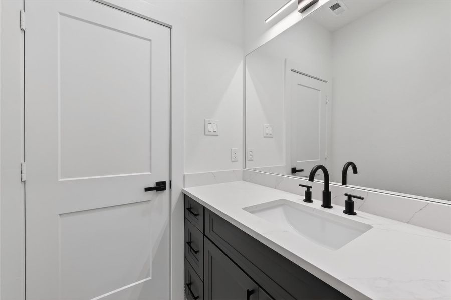 Furnished interior view inside a new home in , Houston (Image 13).