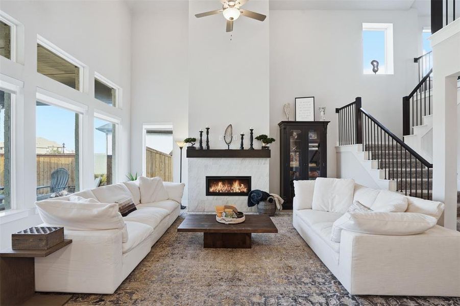 Furnished interior view inside a new home in Somerset Park, Rockwall (Image 16).