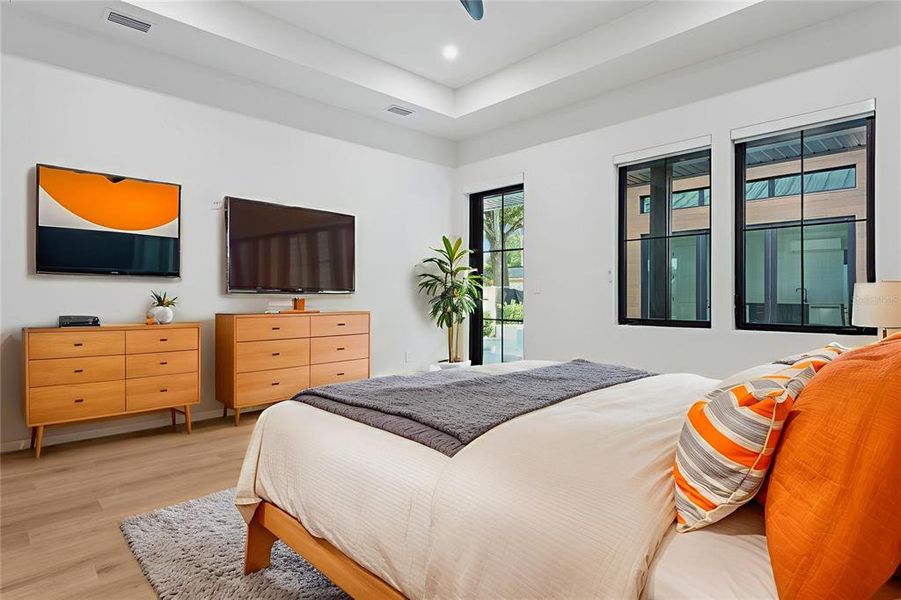 Furnished interior view inside a new home in , Tampa (Image 19). Furnished interior view inside a new home in , Tampa (Image 19).