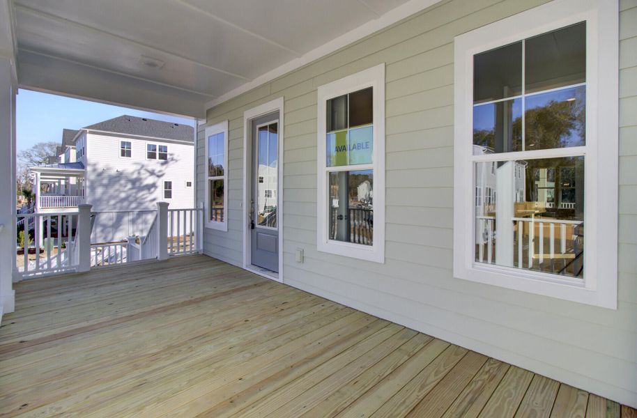 Exterior details and patio area of a home in , Johns Island (Image 4). Exterior details and patio area of a home in , Johns Island (Image 4).