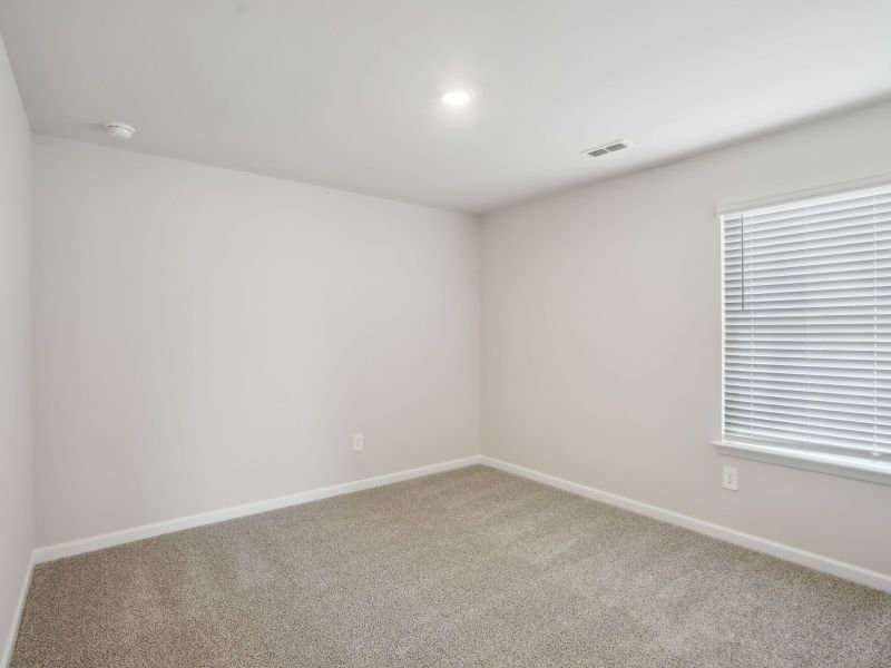 Spacious, unfurnished interior of a new home in Marshburn Landing - Bungalow Series, Wendell (Image 17). Spacious, unfurnished interior of a new home in Marshburn Landing - Bungalow Series, Wendell (Image 17).