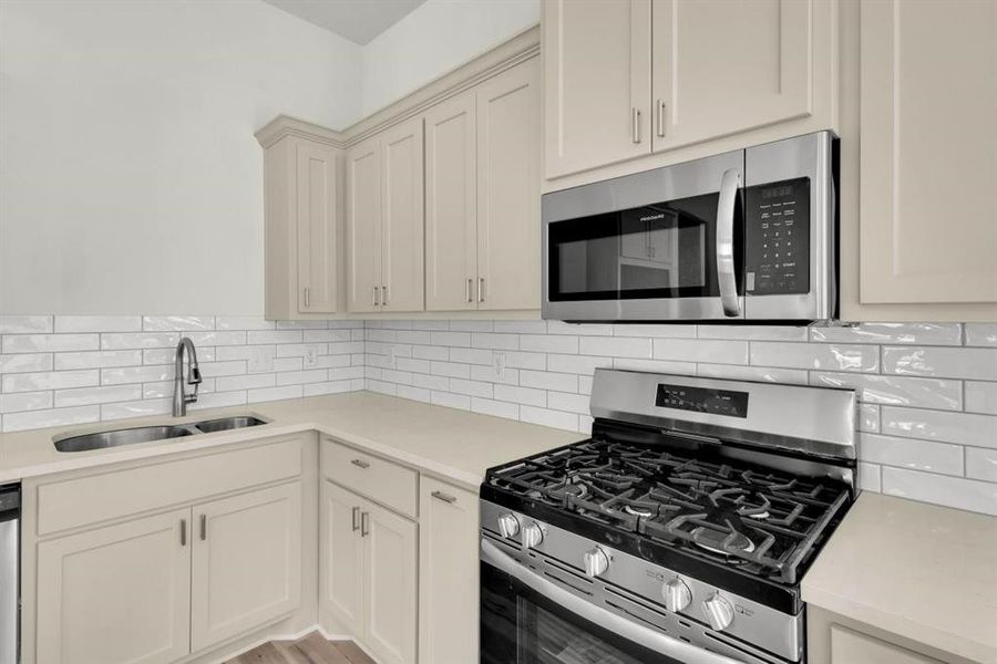 Furnished interior view inside a new home in , Bluff Dale (Image 9).